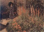 Claude Monet Gladioli oil